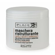 Black Maschera Cioccolato E Cheratina 500ml - vlasová maska s kakaem a keratinem