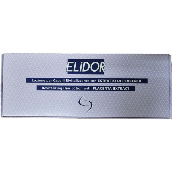 Mil Mil Elidor Placenta Hair Liquid - Revitalizační ampule s placentou 12x6 ml