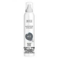 BES Barevné pěnové tužidlo - intenzivní šedá (412) 200 ml