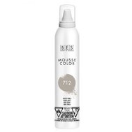 BES Barevné pěnové tužidlo - perlově šedá (712) 200 ml