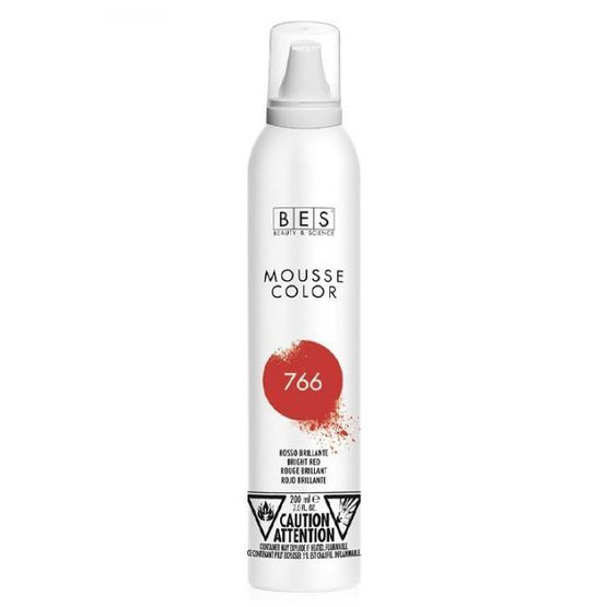 BES Barevné pěnové tužidlo - intenzivně červená 200 ml
