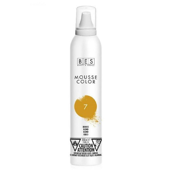 BES Barevné pěnové tužidlo - blond (7) 200 ml