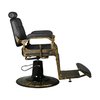 Gabbiano barber křeslo Boss stará černá