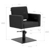 Gabbiano kadeřnické křeslo Victoria černé
