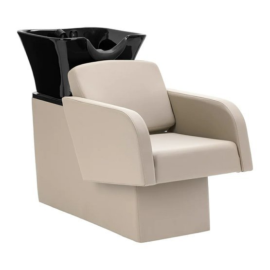 Gabbiano kadeřnický mycí box Elda béžový