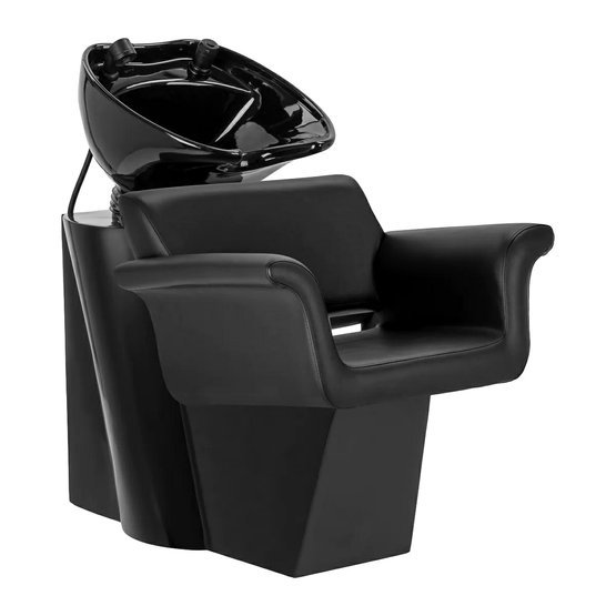 Gabbiano kadeřnický mycí box Lucca černý