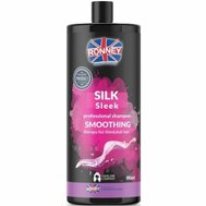 Ronney Professional Shampoo Smoothing Silk Sleek - Šampon s hedvábím 1000 ml