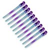 Sada prémiových metalových pinet 10 ks - Blue/Purple Ombre