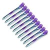 Sada prémiových metalových pinet 10 ks - Blue/Purple Ombre