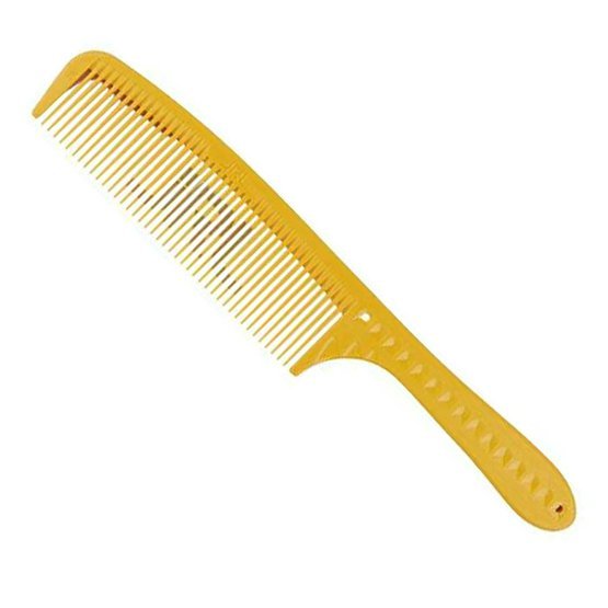 JRL Barber Hřeben Barbering Comb J201 - žlutý