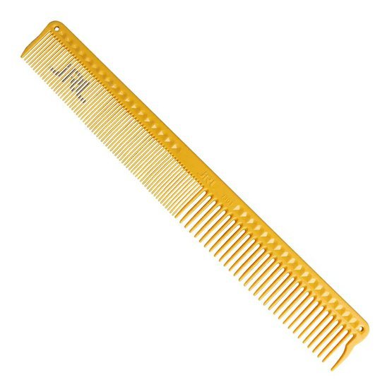 JRL Barber hřeben Cutting Comb J301 - žlutý