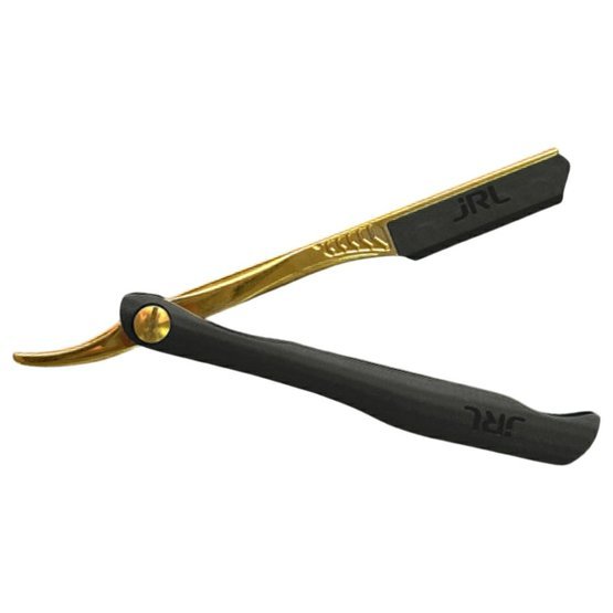 JRL Magnetická shavetta Barber Straight Edge Razor Black & Gold
