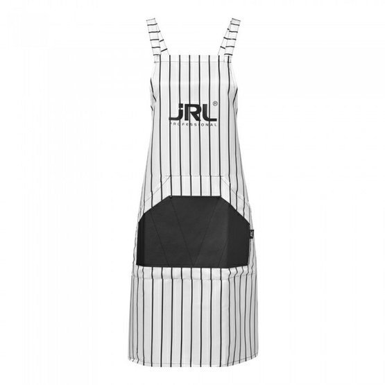 JRL Professional Apron - Barber zástěra, bílo-černá