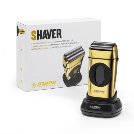 Kiepe Hepike Shaver - Elektrický holící strojek, zlatý