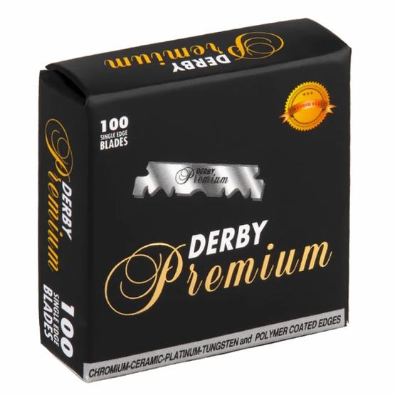 Kaapo Žiletky Derby Premium půlené, 100 ks
