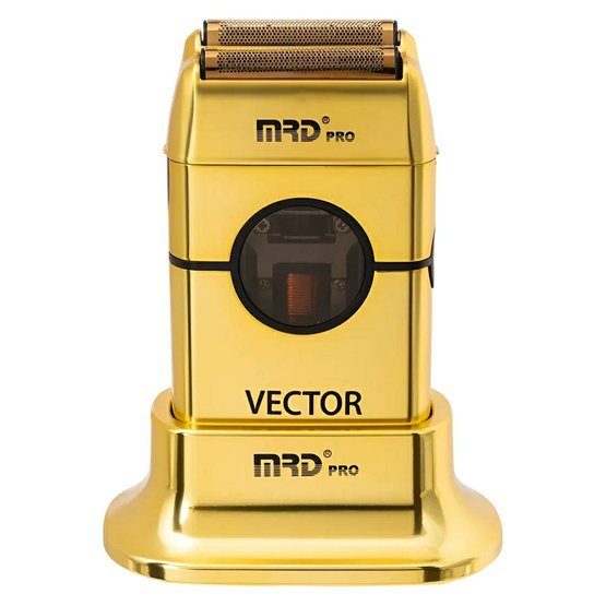 MRD Pro Vector Foil Shaver ZB-999 Gold - Profesionální holicí strojek, zlatý