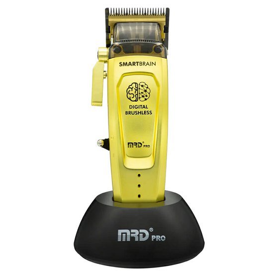MRD Pro Smart Brain Clipper HC-90-4 - Gold - Profesionální střihací strojek, zlatý