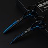 Mr. Mustache Craft Black-Blue - Efilační nůžky 5,5"