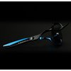 Mr. Mustache Craft Black-Blue - Kadeřnické nůžky 5,5"
