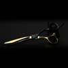 Mr. Mustache Craft Black-Gold - Kadeřnické nůžky 5,5"