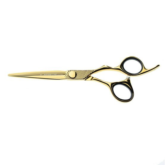 Mr. Mustache Craft Gold - Kadeřnické nůžky 5,5"