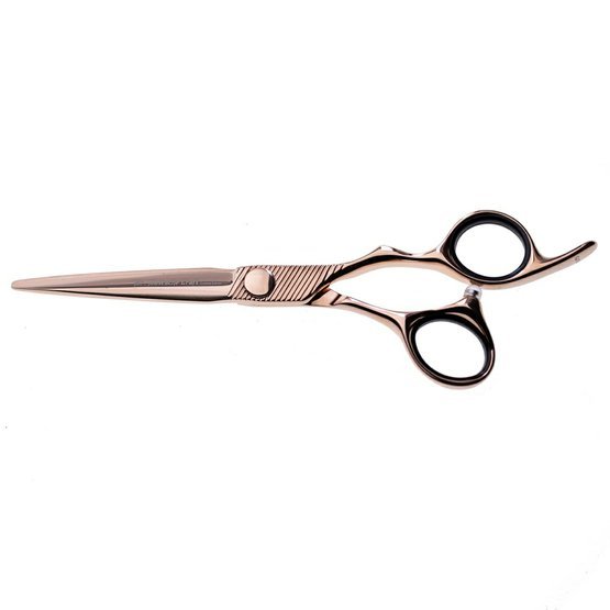 Mr. Mustache Craft Rose Gold - Kadeřnické nůžky 6,5"