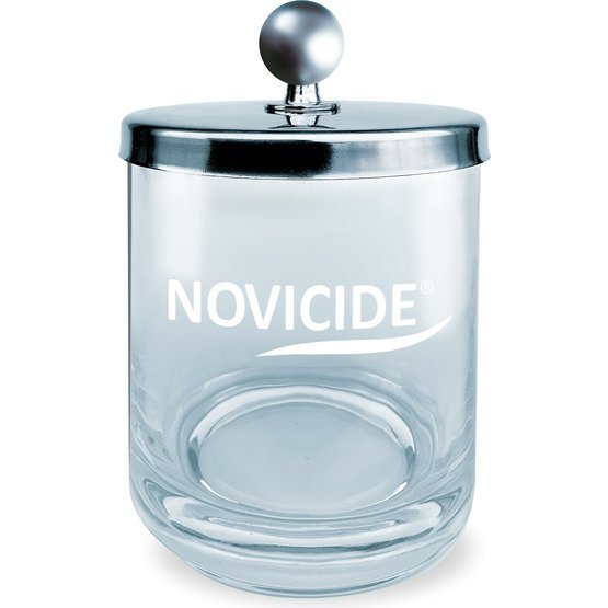 Novicide Cylinder S - Skleněná nádoba na dezinfekci 220 ml