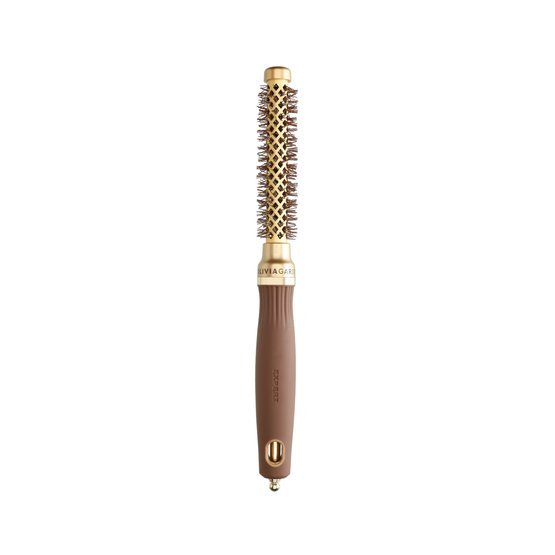 Olivia Garden Expert Shine Wavy Bristles Gold & Brown 15 mm