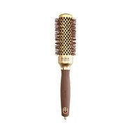 Olivia Garden Expert Shine Wavy Bristles Gold & Brown 35 mm