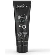 Sensus Tabu Man 50 Sculpting Black Gel - Silně tužící černý gel 150 ml