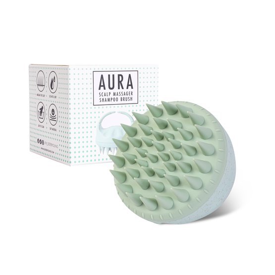 Sister Young Aura Shampoo Brush Mint 1