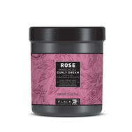 Black Premium Rose Curly Mask - Maska pro kudrnaté či vlnité vlasy s tendencí k vysušování 1000 ml