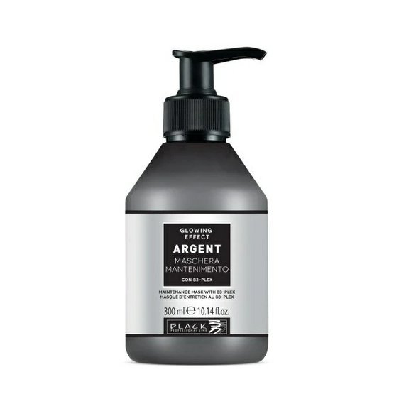 Black Professional Argent Glowin Effect Mask - Laminační maska pro lesk 300 ml