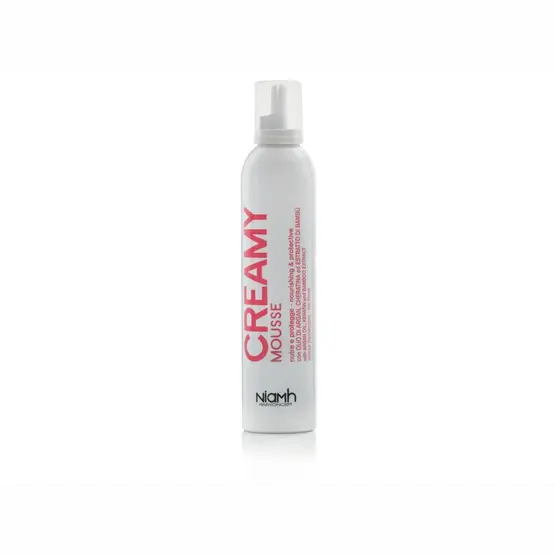 Black Creamy Mousse - Regenerační pěna pro posílení vlasů s arganovým olejem 300 ml