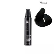 Black Mousse Color - Barevné pěnové tužidlo, černá 200 ml