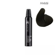 Black Mousse Color - Barevné pěnové tužidlo, hnědá 200 ml