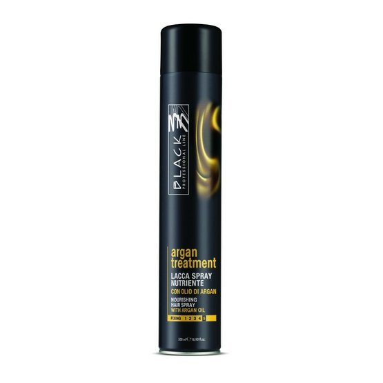 Black Hair Spray Argan Treatment - Lak s arganovým olejem 500 ml