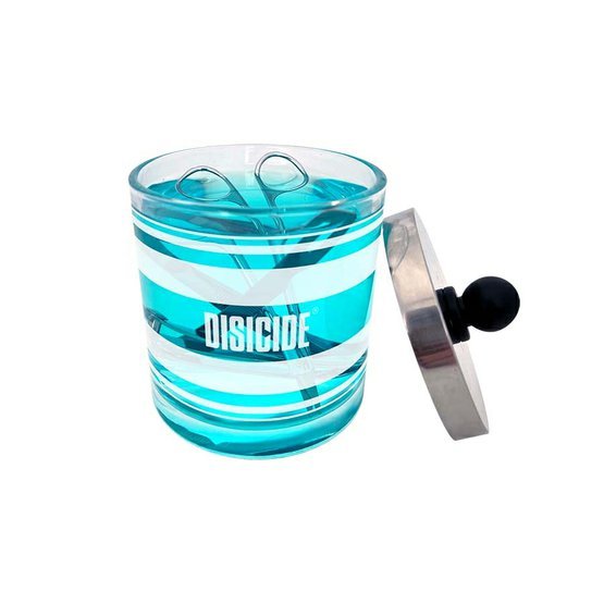 Disicide Skleněná nádoba na dezinfekci manikúrních nástrojů Manicure Jar 170 ml