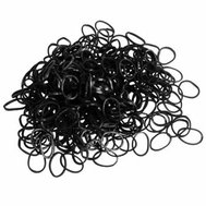 Duko elastické gumičky, černé (průměr 15 mm, 500 ks)