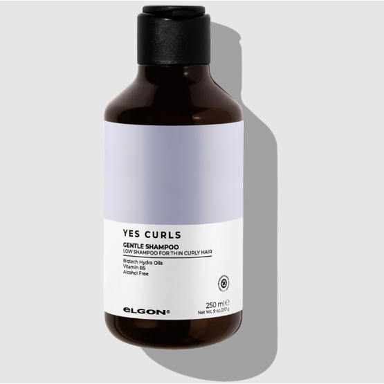 Elgon Yes Curls Gentle Shampoo - Šampon pro tenké a křehké vlnité vlasy 250 ml