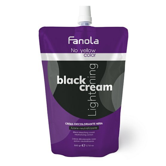 Fanola No Yellow Black Lightening Cream 500 g