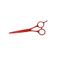 Fox Color Red 5,5" - Kadeřnické nůžky (červené)