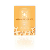 Gli Elementi Eye Patches With Citrus Fruits - Vitamin Sorbet - Maska na oči - citrusové plody 6 náplastí x 3 aplikace (2 ml každá)