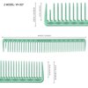 Sada profesionálních stříhacích hřebenů 5 ks - Mint