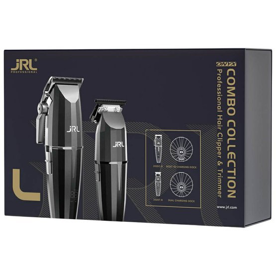 JRL Set strojků Onyx Collection Kit - Clipper & Trimmer