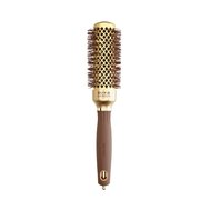 Olivia Garden Expert Shine Wavy Bristles Gold & Brown 33 mm
