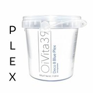 OiVita39 DECO 8 Blue Plex - Modrý odbarvovací prášek o 8 tónů s plexem 500 g