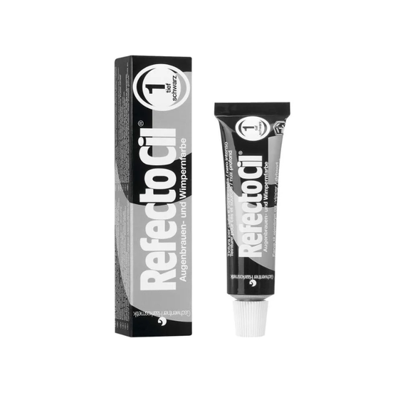 Refectocil Eyelash and Eyebrow Tint Black 1. - Barva na řasy a obočí (černá) 15 ml