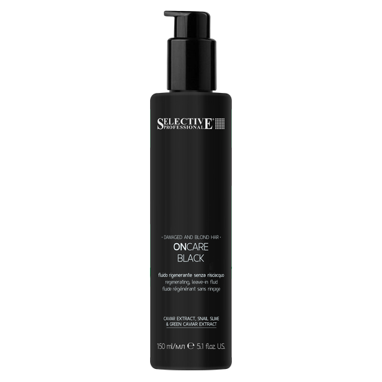 Selective Professional OnCare Black Cream - Krémové mléko s kaviárem a šnečím extraktem 150 ml
