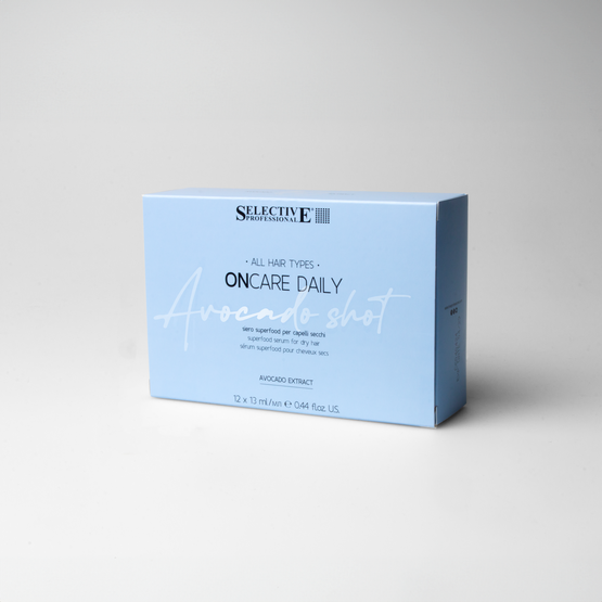 Selective Professional Daily OnCare Avocado Shot - Hydratační a ochranné superfood sérum 12x13 ml